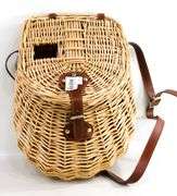 Wicker Fishing Basket or Creel, Designed to Keep Fish Fresh