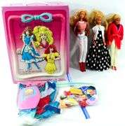 Barbie Dolls with Travel Case and Outfits