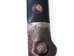 Unknown Mauser bayonet , Marked AS. F and 120424 , With scabbard