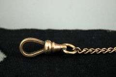 Edwardian Bates & bacon Gold Filled Woodsman of the World Watch Fob, Ribbon, and Chain.