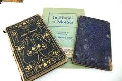 Antique Books including Miniature books, Picture Books, Prayer Books T3