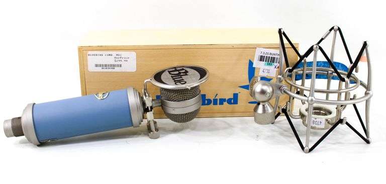 Blue Microphone - Bluebird 83-39036 - Professional Condenser - Bunting ...