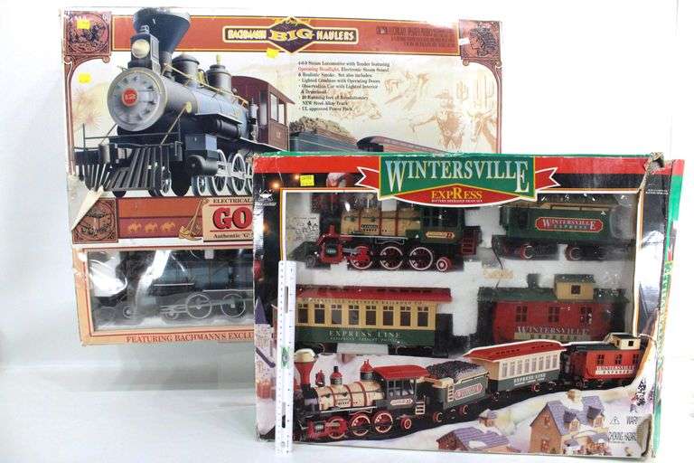 Model Trains:  Bachmann Big Haulers - and - Wintersville Express by New Bright