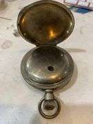 Illinois Key Wind Pocket watch in Dueber Silverine case , serial 883075 , circa 1887