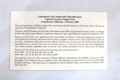 2005 Lobex Intaglio , Vintage engraving plated used for the 2005 long beach coin expo , USS California and $20 treasurey note