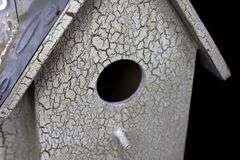Folk Art Handcrafted Birdhouse - 17 x 7
