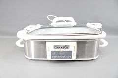 Crock Pot SCCPCCP350-SS Slow Cooker - and - Cosori CAG-A601S-KUS VeSync Aeroblaze Indoor Grill T3 U