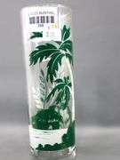 Island Paradise Palm Tree Vintage Glassware by Libbey