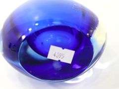 Oggetti Italian Art Glass Vase (Intact Label) - 10"