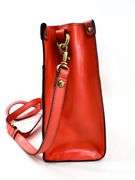 Patricia Nash Leather Ava Coral Handbag