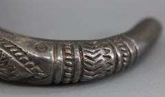 Antique Berber Silver Bracelet.  Unmarked.