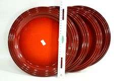 Le Creuset Cerise Red Stoneware / Dinnerware.