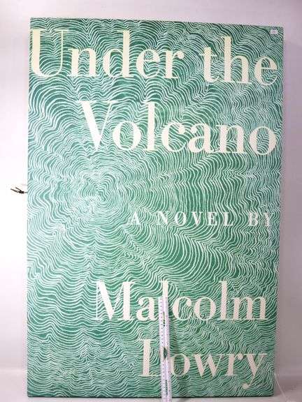 "Under the Volcano" by Malcolm Lowry - Book Promo Poster - 42 x 28 BACK WALL