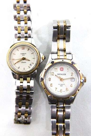 Vintage Ladies Watches Includes - Wenger Swiss Made  and Ladies Tissot Ballade