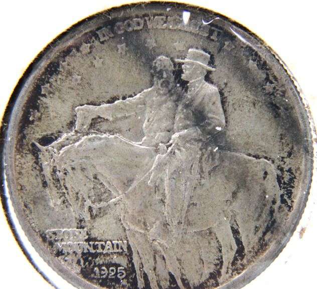 1925 Stone Mountain memorial silver half dollar