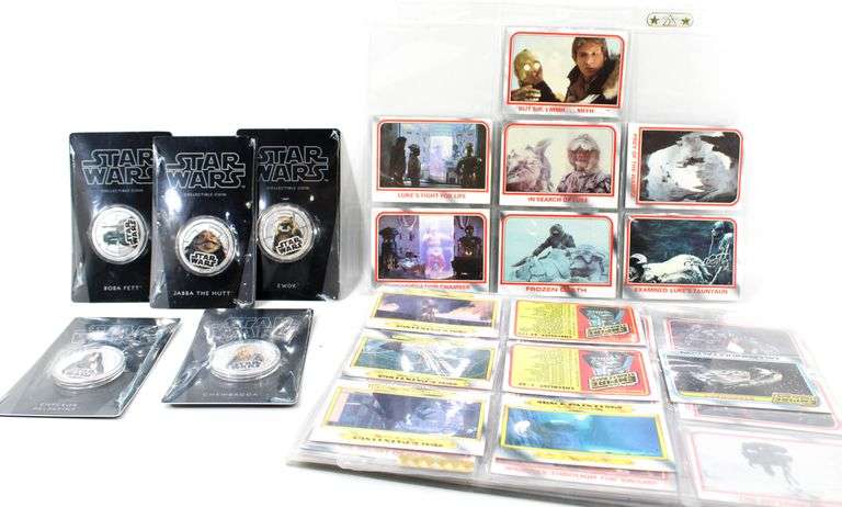 Star Wars - Collectible Coins and Trading Cards