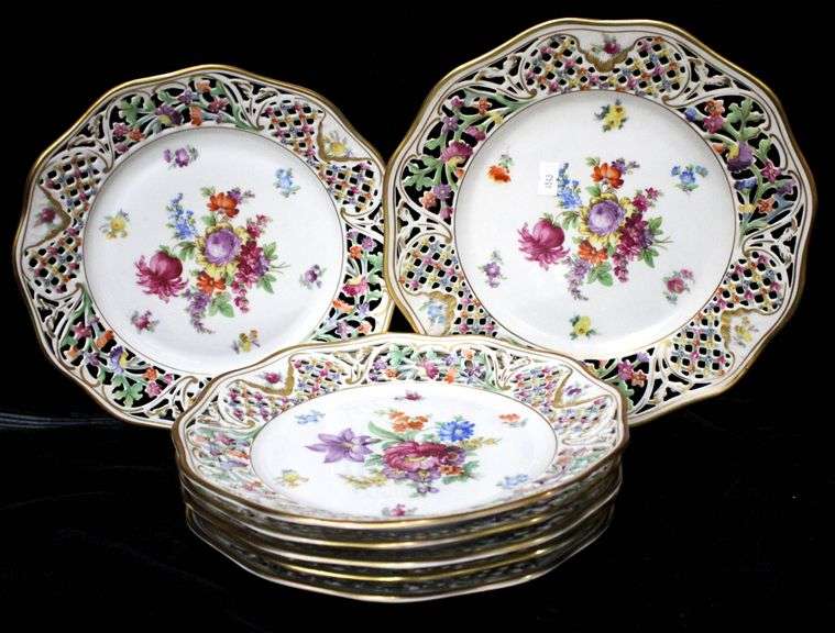 Schumann Bavaria (German US Zone) "Chateau" Vintage 1945-1949 Tableware