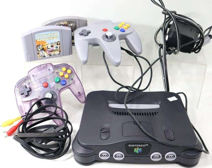 Nintendo 64 Control Deck Model No NUS-001(USA) / Controllers, Games, and More