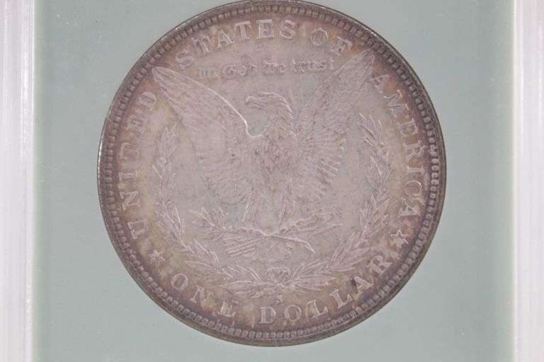 1882 "S" Morgan Silver Dollar, NTC Graded MS68.