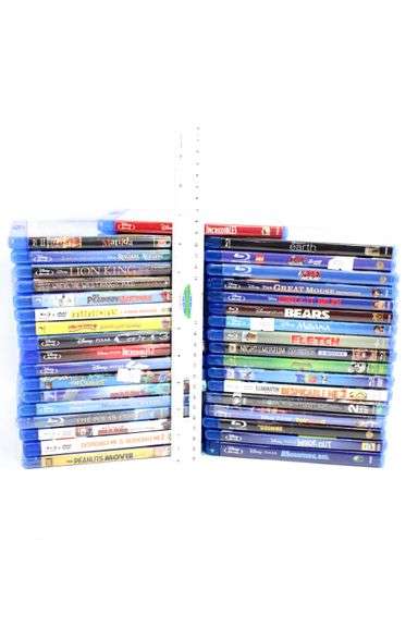 Disney Blue Ray Discs and More:  Earth, Lego Movie, The Great Mouse Detective, Bears, Moana, Fletch, Night at the Museum, and More
