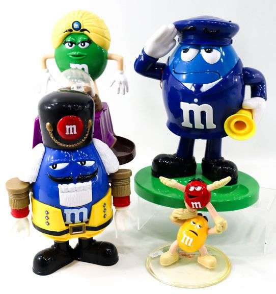 M&M Brand Holiday  Limited Edition Candy Dispensers