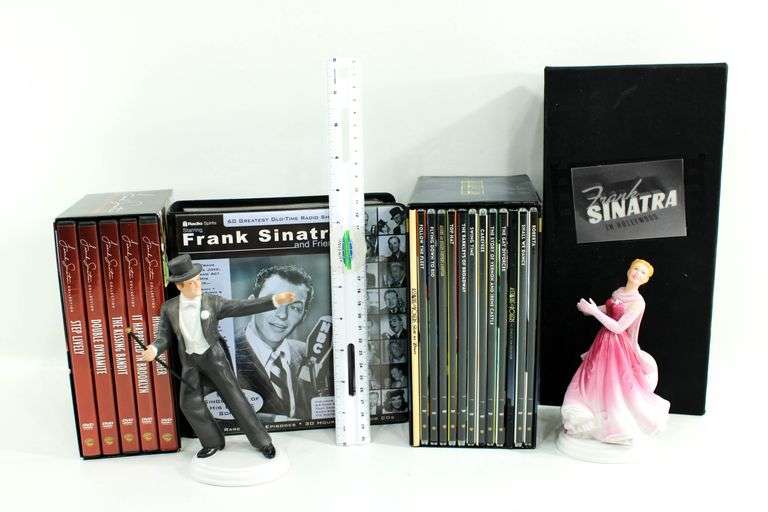 Frank Sinatra DVD Collection & Figure.