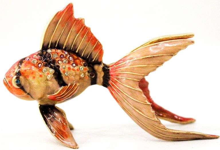 Jay Strongwater Tropical Fish, Intricate Design and Embellishments