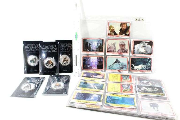 Star Wars - Collectible Coins and Trading Cards