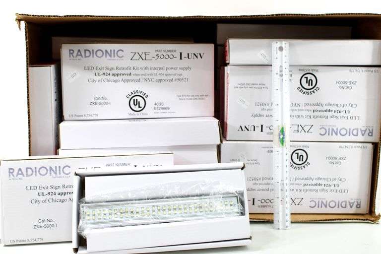 Radionic ZXE-5000-I-UNV LED Exit Sign Retrofit Kits