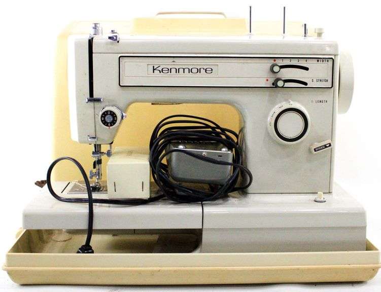 Kenmore 158.12310 Sears, Roebuck & Co. Portable Sewing Machine with Case and Accessories | Made in Japan