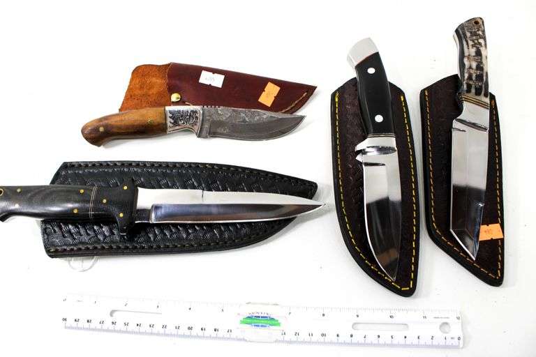 Fixed Blade Knives with Sheath.