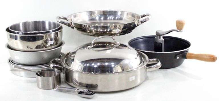 Wolfgang Puck Cafe Collection, Tools of the Trade Stainless Steel and Other Cookware / Prepware