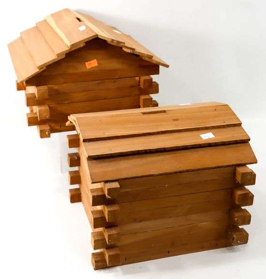 Signed - Mac Garnand Riner VA Rustic Primitive Log Cabin Still Banks