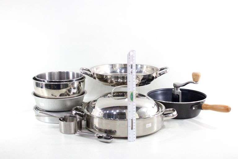 Wolfgang Puck Cafe Collection, Tools of the Trade Stainless Steel and Other Cookware / Prepware