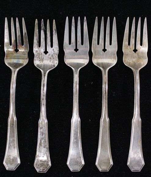 Reed & Barton Sterling Silver Salad Forks 214G