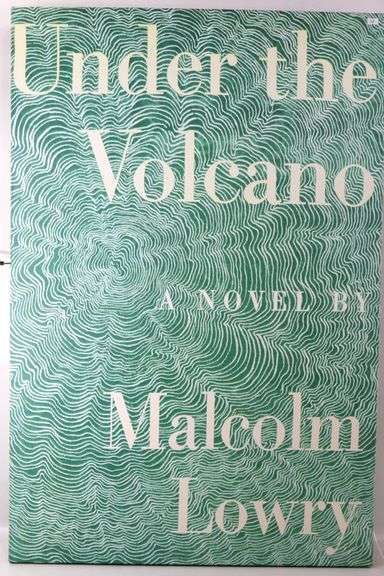 "Under the Volcano" by Malcolm Lowry - Book Promo Poster - 42 x 28 BACK WALL