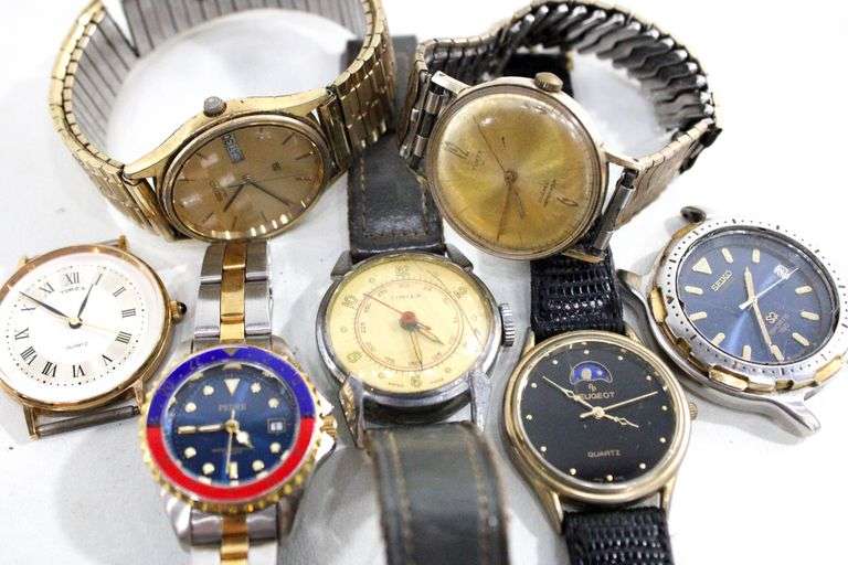 Selection of Watches Includes - Seiko, Peugeot, Timex, Cimier and more
