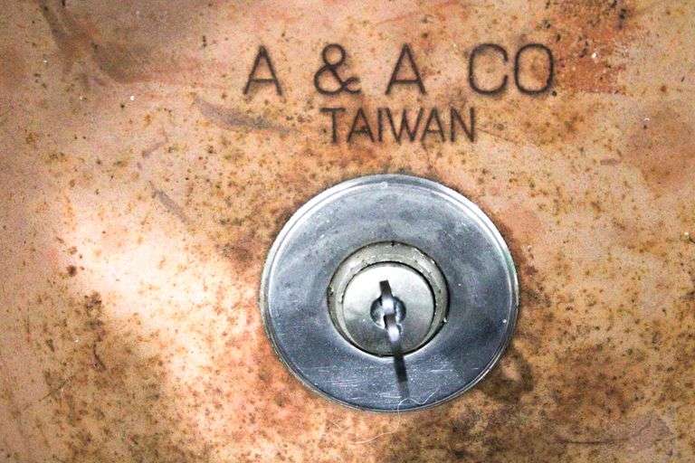 Vintage Coin-Op Vending Machines by A&A Co Taiwan and Others with Stand Display - 47 x 16 x 62