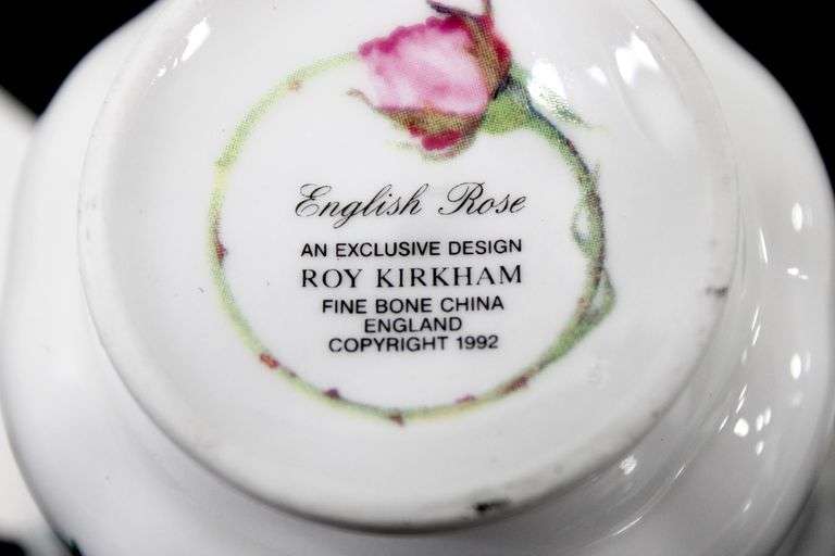 Vintage Fine Bone China Floral Tea Cups Floral