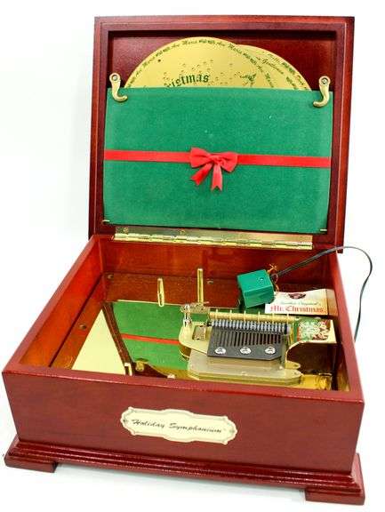 Mr Christmas Symphonium Music Box Date Code D137