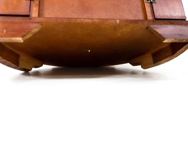 Jewelry Chest with Lift-Top Mirror