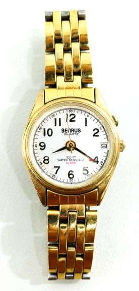 Quartz 100 Ft Water Resistant Alarm BN543088 6L 76 Japan Movt. Watch.