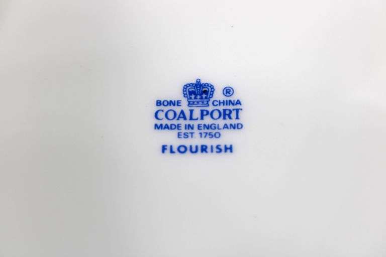 Coalport "Flourish" Floral Bone China Bowl Made in England.