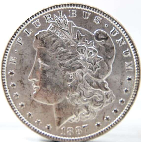 1887 "P" Morgan Silver Dollar UNC