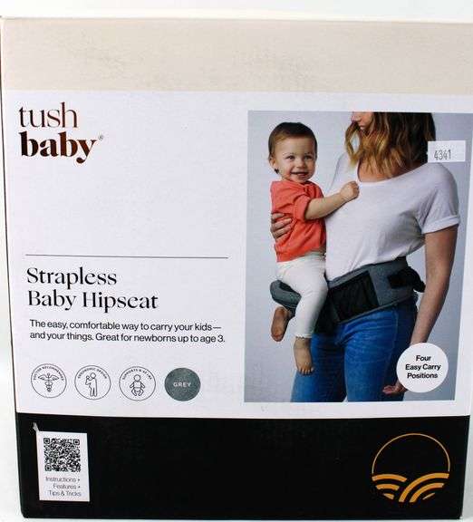 Tush Baby Strapless Baby Hipseat