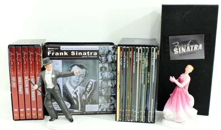 Frank Sinatra DVD Collection & Figure.