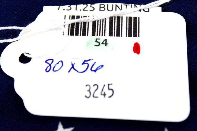 Americana Red White & Blue Quilt.  80x56