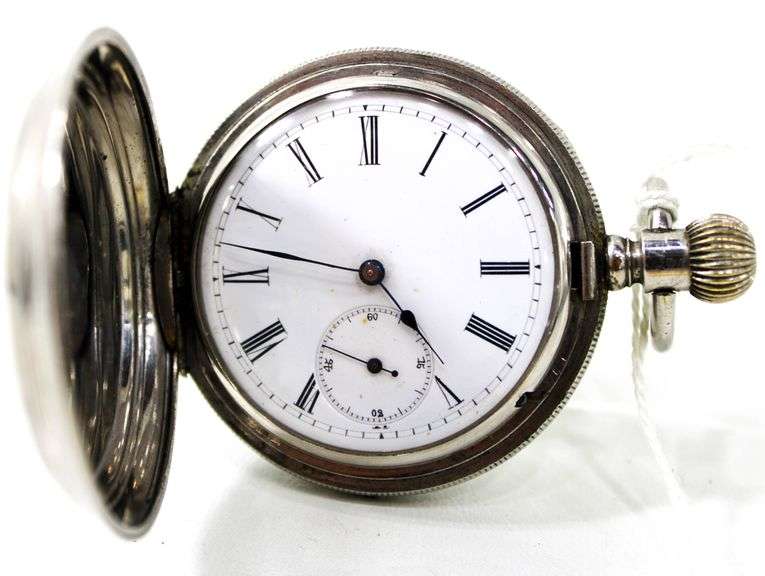 Victor aluminum case pocket watch , Marked Chopard's Patent Dec 6th 1881  ,