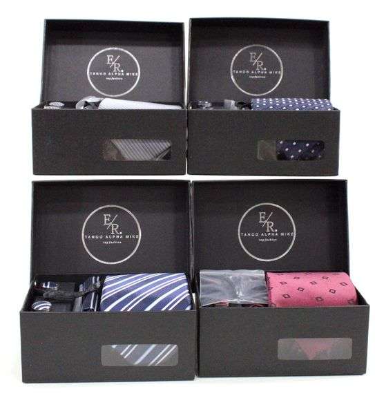 E/R Tango Alpha Mike Top Fashion Necktie Gift Set.