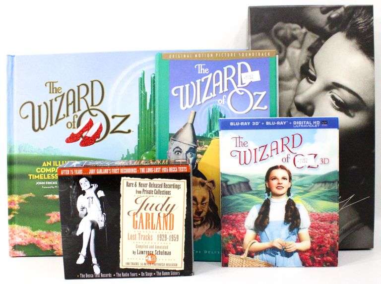 The Wizard of Oz:  Books, Soundtrack, Blue-Ray, and More